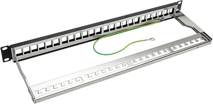 Tripp Lite 24-Port 1U Shielded Blank Cutouts Patch Panel, Rackmount - Image 4