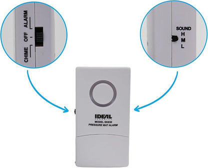 Ideal Security Pressure Floor Mat Home Alarm System – Wired Alarm & Chime - Image 4