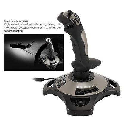 XUMIUZIY PC Flight Joystick Control, USB Wired Flight Stick - Image 5