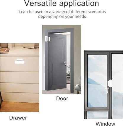 WiFi Door and Window Sensor, Smart Home Security Alert System, 2.4G Wireless - Image 2