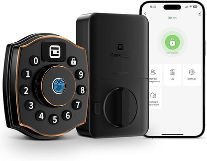 Geek Smart Fingerprint Deadbolt Lock by GeekSmart