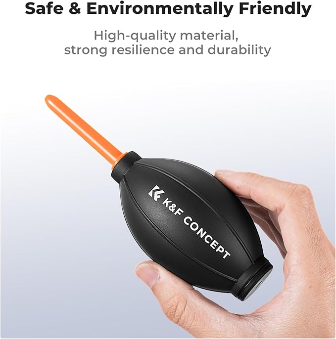 K&F CONCEPT Lens Air Blower, Rubber Bulb Air Pump Dust Blower Cleaner, - Image 5