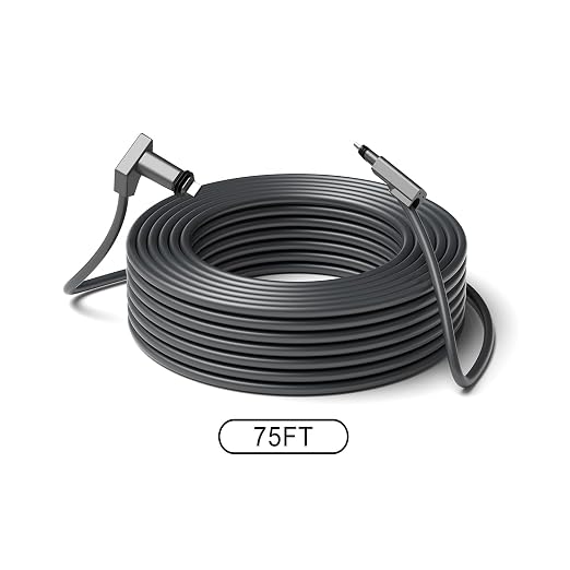75FT Replacement Cable for SpaceX Starlink Rectangular Satellite V2, Standard - Image 7