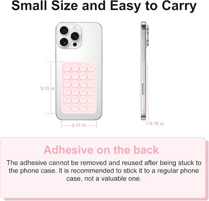 2PCS Silicone Suction Phone Case Mount, Non Slip Suction Cup Phone Mount - Image 3