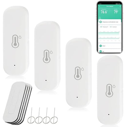 WiFi Hygrometer Thermometer Sensor, Indoor Outdoor Wireless Temperature by Unknown
