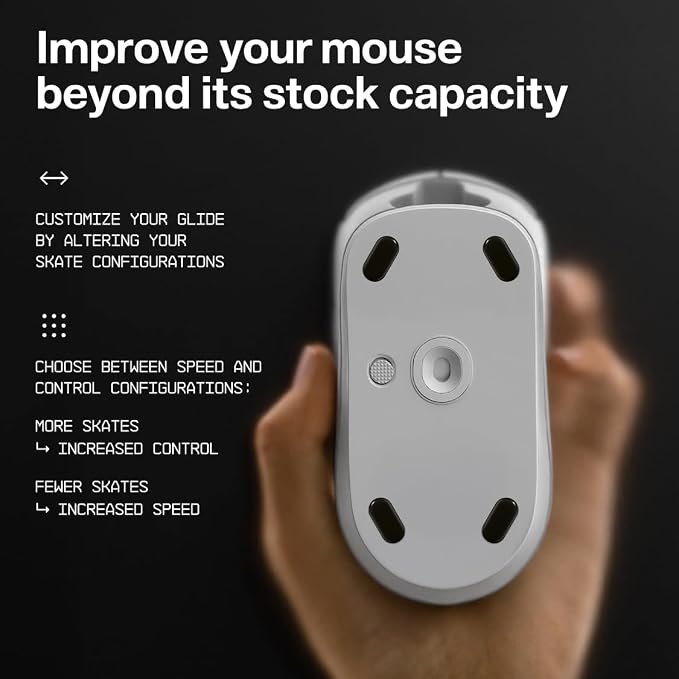 Wallhack UHMW-PE Pill Mouse Skates | Premium Universal Skates - Image 2