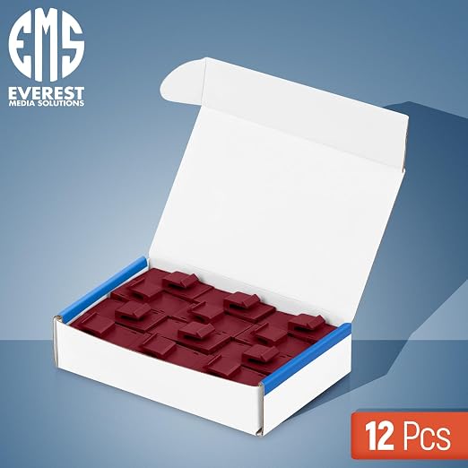 Everest Cat6 RJ45 Keystone Coupler in Red - Image 2