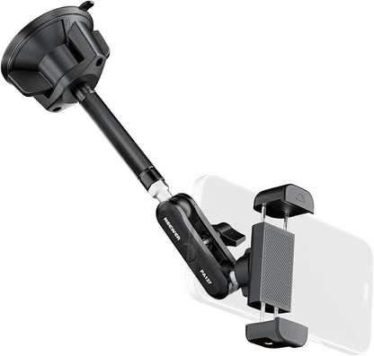 NEEWER Phone Holder for Your Car, 360° Rotating Vacuum Suction Cup Metal Cell by Neewer