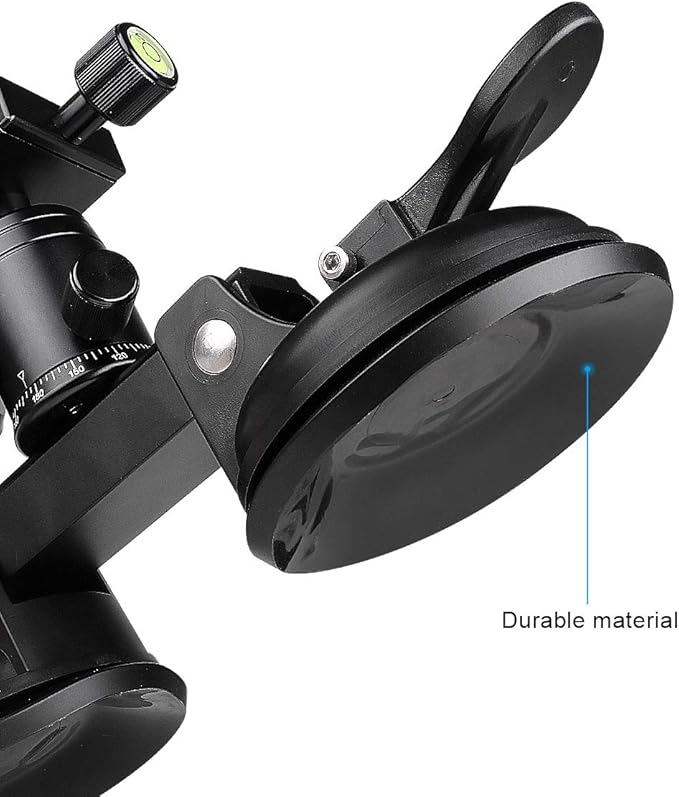 Professional Heavy Duty DSLR Mirorrless Camera Suction Cup Car Mount Camcorder - Image 6