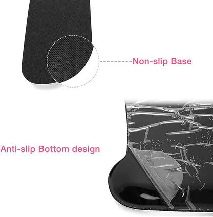 MOSISO Wrist Rest Support for Mouse Pad & Keyboard Set, Ergonomic Mousepad - Image 5