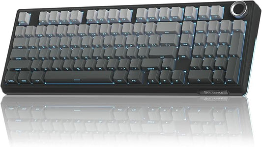 KI99 Pro 96% Wireless Mechanical Keyboard, RGB Gaming Keyboard, Hot-Swappable by SOLAKAKA