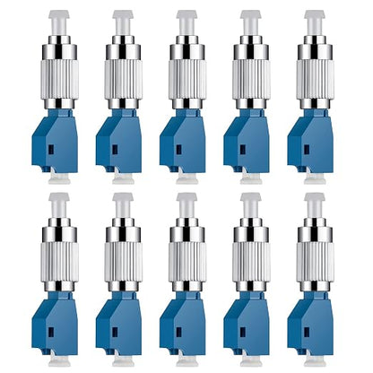 10PC Visual Fault Locator Fiber Adapter, Fiber Optic Connector, Single Mode by Moocci