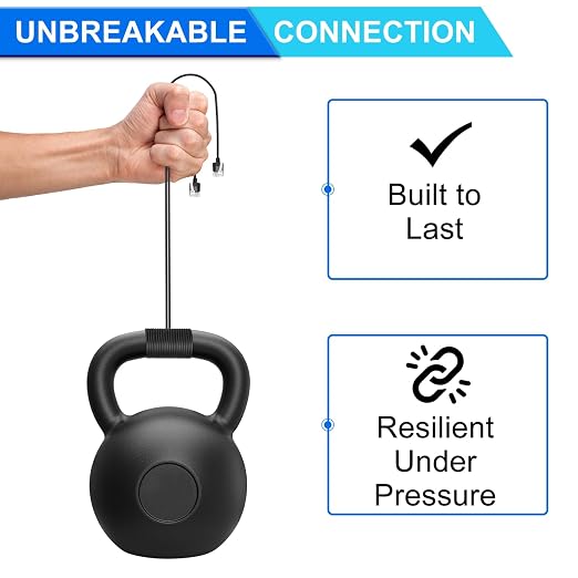 Cat6A Ethernet Cable 90 Degree Up Angled 30FT, Flexible Slim & Ultra Thin Cat6 - Image 5