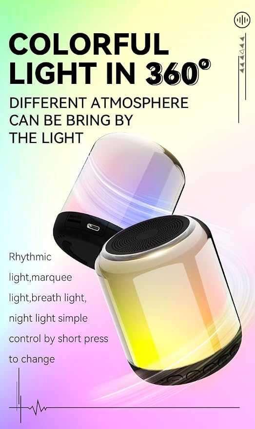Aura-Sync Surround TWS/RGB-Color Speaker - Image 4