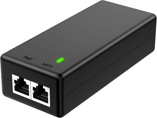 YuanLey Gigabit PoE Injector Adapter 30W, Converts Non-PoE to PoE Gigabit by YuanLey