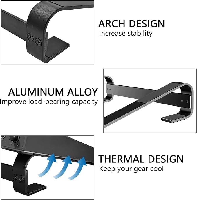 Aluminum Drum Controller Stand Portable Cooling Stand Compatible - Image 4