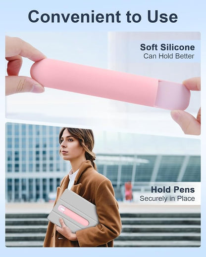 eZAKKA Silicone Pencil Holder For Most Pens, 7.8 inch Self-Adhesive Stick To - Image 5