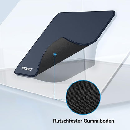 TECKNET Mouse Pad with Anti-fray Stitchin, Waterproof Surface & Non-Slip Rubber - Image 4