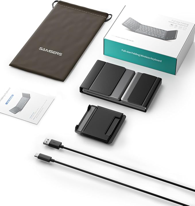 Samsers Foldable Bluetooth Keyboard - Image 8