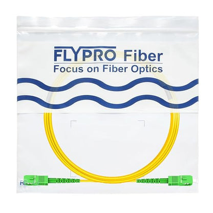 FLYPROFiber- 50m/164ft SC/APC to SC/APC Optic Fiber Cable, OS2 Single Mode - Image 7
