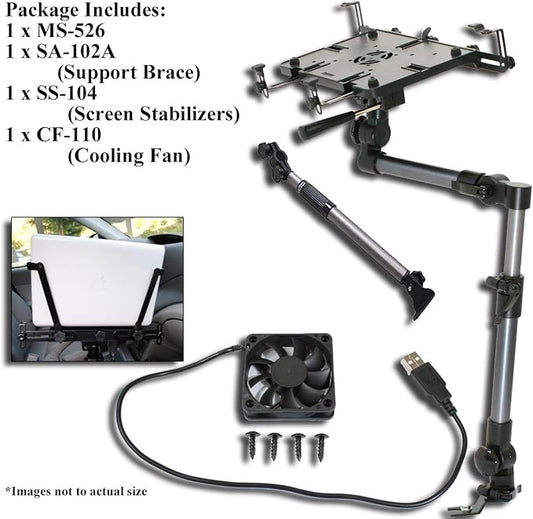 Mobotron MS-526B Heavy Duty Laptop Mount Holder - Image 2