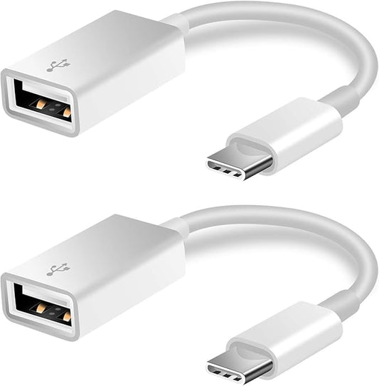 FLEAVER USB C to USB Adapter, Type-C OTG Cable Type C Male to USB A Female by FLEAVER