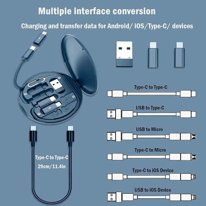 USB C Adapter OTG Kit, Use as Phone Holder - Image 4