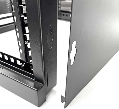 Aeons 6U FlexFrame Folding Wall Mount Server Cabinet 19-inch Fold-Out Rack - Image 6