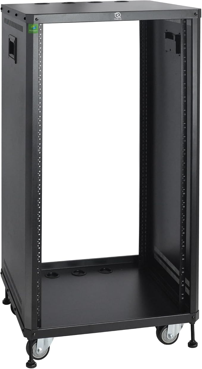 RIVECO POMU 22U Stereo & Server Rack by RIVECO