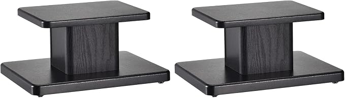 MECCANIXITY Wood Speaker Stands, 2 Pack 5.9 Inch Universal Speaker Stand by MECCANIXITY