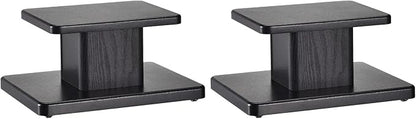 MECCANIXITY Wood Speaker Stands, 2 Pack 5.9 Inch Universal Speaker Stand by MECCANIXITY