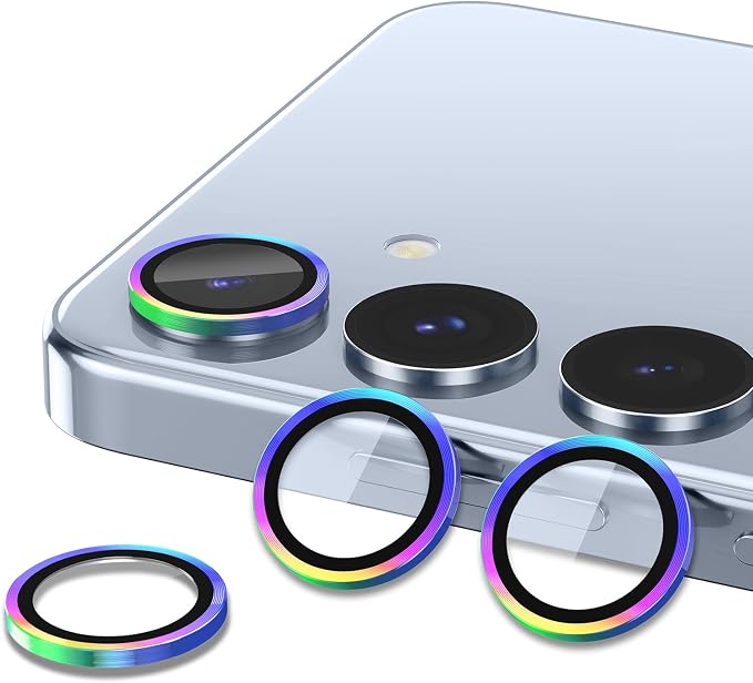 for Samsung Galaxy S25 Plus Camera Lens Protector, Individual Metal Ring - Image 2