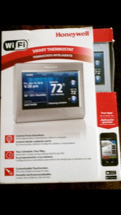 Honeywell Wi-Fi Smart Thermostat RTH9580WF - Image 3