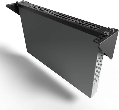 JINGCHENGMEI 3U Vertical Wall Mount Patch Panel Bracket -Steel Networking - Image 2