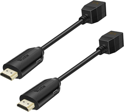 Wiistar HDMI Extender Over Cat5e/6 HDMI to RJ45 Extender Ethernet Network by Wiistar