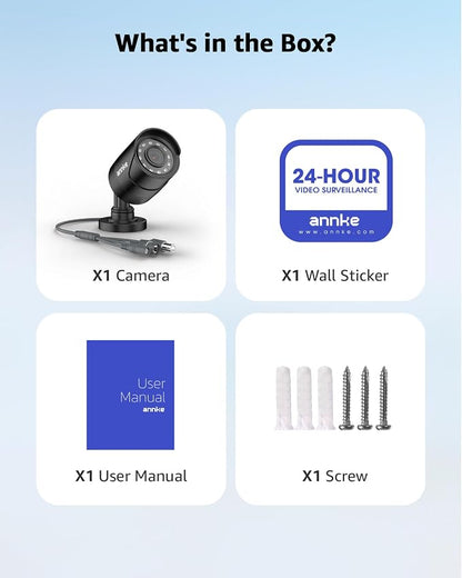ANNKE 1080p Security Camera 4-in-1 CCTV Bullet Wired Cam, AHD/TVI/CVI/CVBS - Image 8