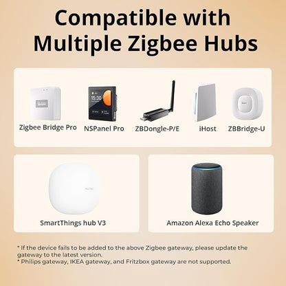 SONOFF Zigbee Smart Switch, No Neutral Conductor Required, Compatible - Image 9