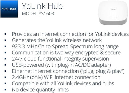 YoLink Smart Thermostat, Now Heat Pump Compatible, Android & iOS App, YoLink - Image 8