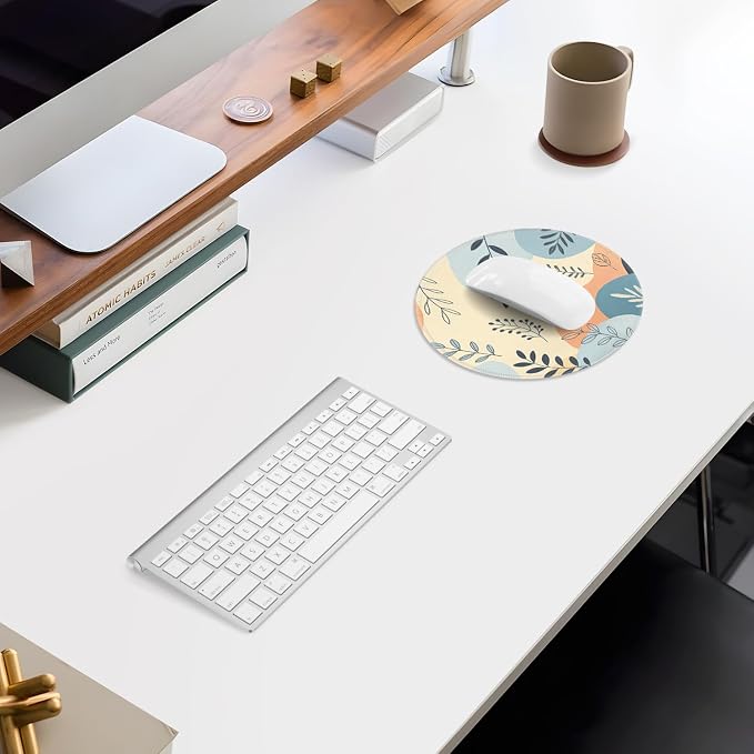 ITNRSIIET Mouse Pad Non-Slip Rubber Base Smooth Surface Stitched Edges - Image 7
