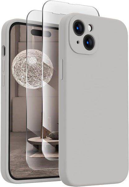 FireNova Designed for iPhone 15 Plus Case, Silicone Case with, Soft by FireNova