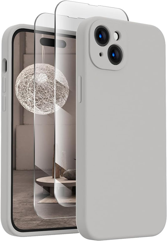FireNova Designed for iPhone 15 Plus Case, Silicone Case with, Soft by FireNova