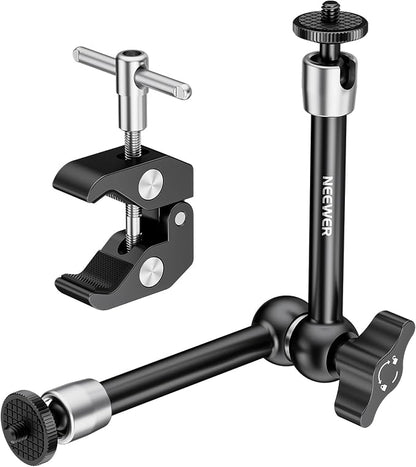 NEEWER 9.8"/25cm Adjustable Magic Arm by Neewer