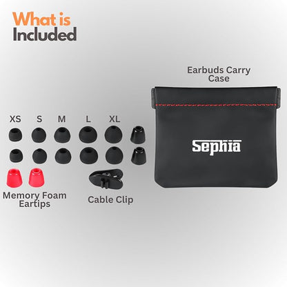 Sephia SP3060 Wired Headphones, HD Bass Driven Audio, Lightweight Aluminum - Image 7