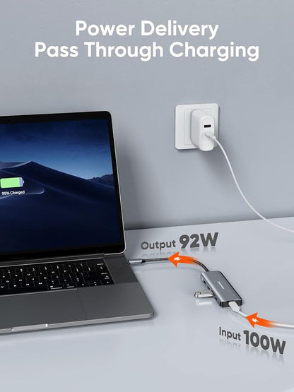 CableCreation USB-C Hub 4K 60Hz, 5-in-1 USB C Multiport Adapter - Image 5
