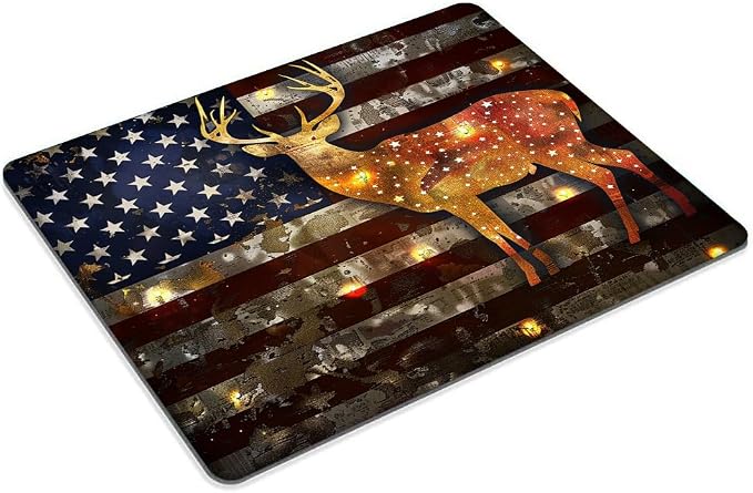 Square Mouse Pad Majestic Deer - Image 2