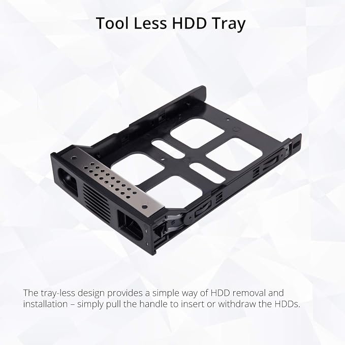 Syba 5 Bay Tool Less Tray Hot Swappable 2.5" 3.5" SATA III RAID HDD External - Image 7