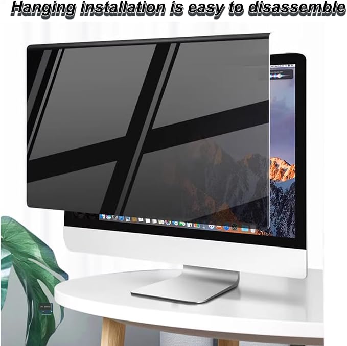 Hanging Computer Privacy Screen Protector Shield 25 inch 16:9 Widescreen - Image 4