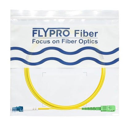 FLYPROFiber- OS2 3M/10ft LC/UPC to SC/APC Fiber Path Cable, Single Mode Fiber - Image 7