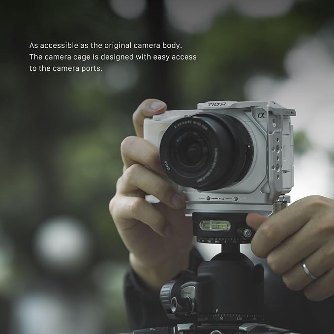 Tilta Full Camera Cage for ZV-E1 | Cold Shoe, NATO Rail, M3 and 1/4"-20 Threads - Image 6