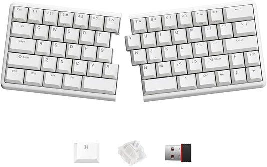 Wireless Ergonomic Split Mechanical Keyboard by NocFree